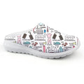 Women's Summer Slippers Hospital Nurse Printing Home Slipper Ladies Non-Slip Beach Sandals For Females Nursing Shoes