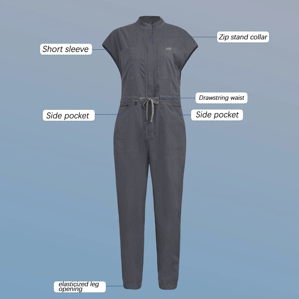 High Quality Durable Clinical Workwear Medical Nurse Uniforms Women New Scrubs Clothes Doctor Dental Overalls Surgical Jumpsuits