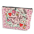 Nurse Accessories for Work Nurse Makeup Bag Nursing Student Cosmetic Bag Nurse Gifts Nurse Accessories Nurse Day Graduation Birthday Nurse Appreciation Gifts for Women LPN ICU RN Nurse Practitioner