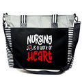 Brooke & Jess Designs Nurse Laptop Bags and Totes for Work - Medic Tote Clinic Bag for Nursing Students CNA Bags RN Bags Nurse Gifts for Women Graduation