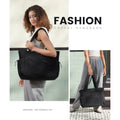 LOVEVOOK Tote Bag for Women, puffer tote bag for Work Travel Nurse, Lightweight quilted Bags with Compartments