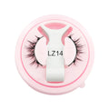 New 1 Pair Magnetic Eyelashes Handmade 3D Fluffy Faux Mink Lashes Reusable Natural False Eyelashes Magnetic Tweezers Makeup Set