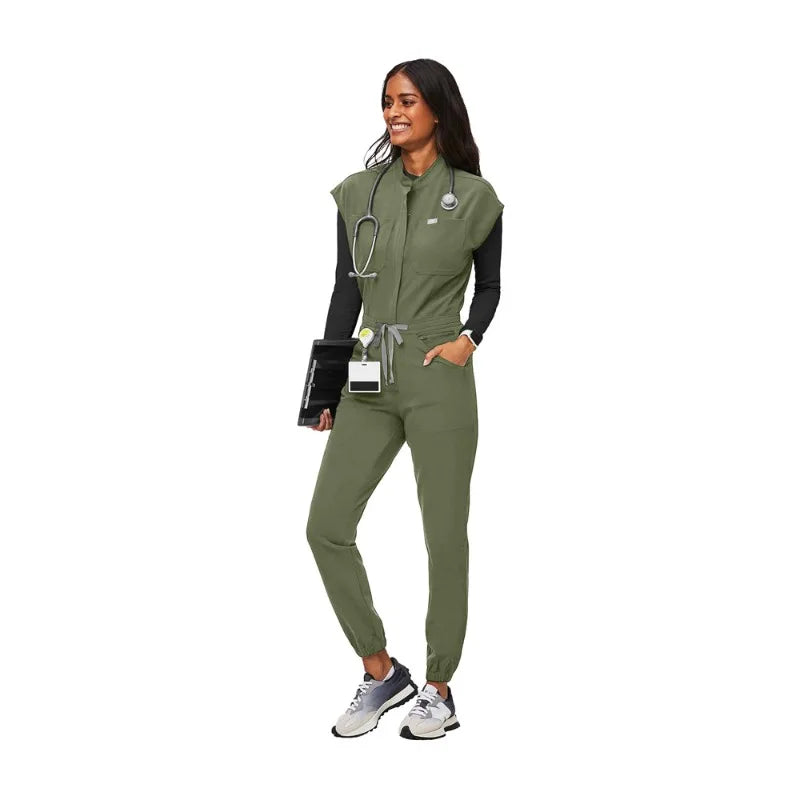 scrub suit jumpsuit set high-quality operating room clothes