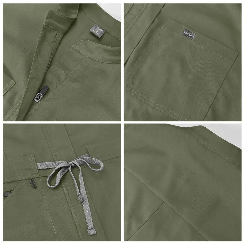 scrub suit jumpsuit set high-quality operating room clothes