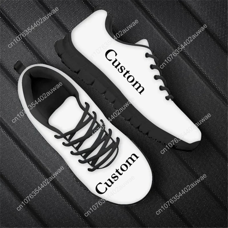 Cute Hospital Cartoon Nurse  Pattern Sneakers Shoes For Women Breathable Lace Up Flat Shoes Comfort Zapatillas